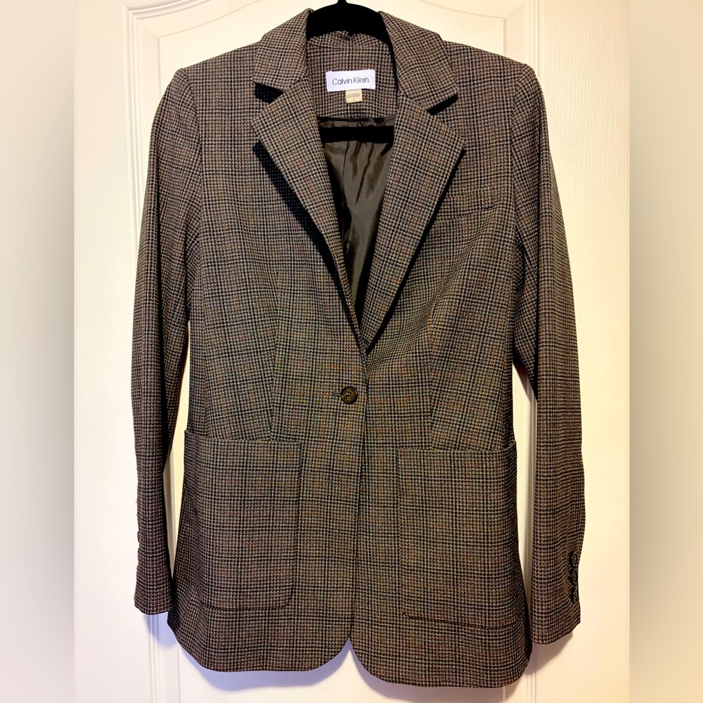 Calvin Klein Blazer Sz 2